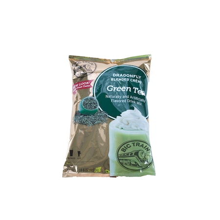 Big Train Big Train Dragonfly Green Tea Blended Creme Drink Mix 3.5lbs, PK5 BT.656115